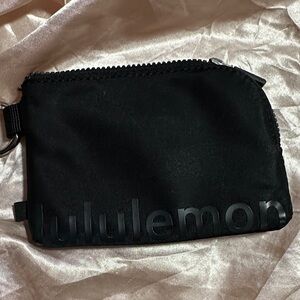 lululemon athletica Black Wristlet